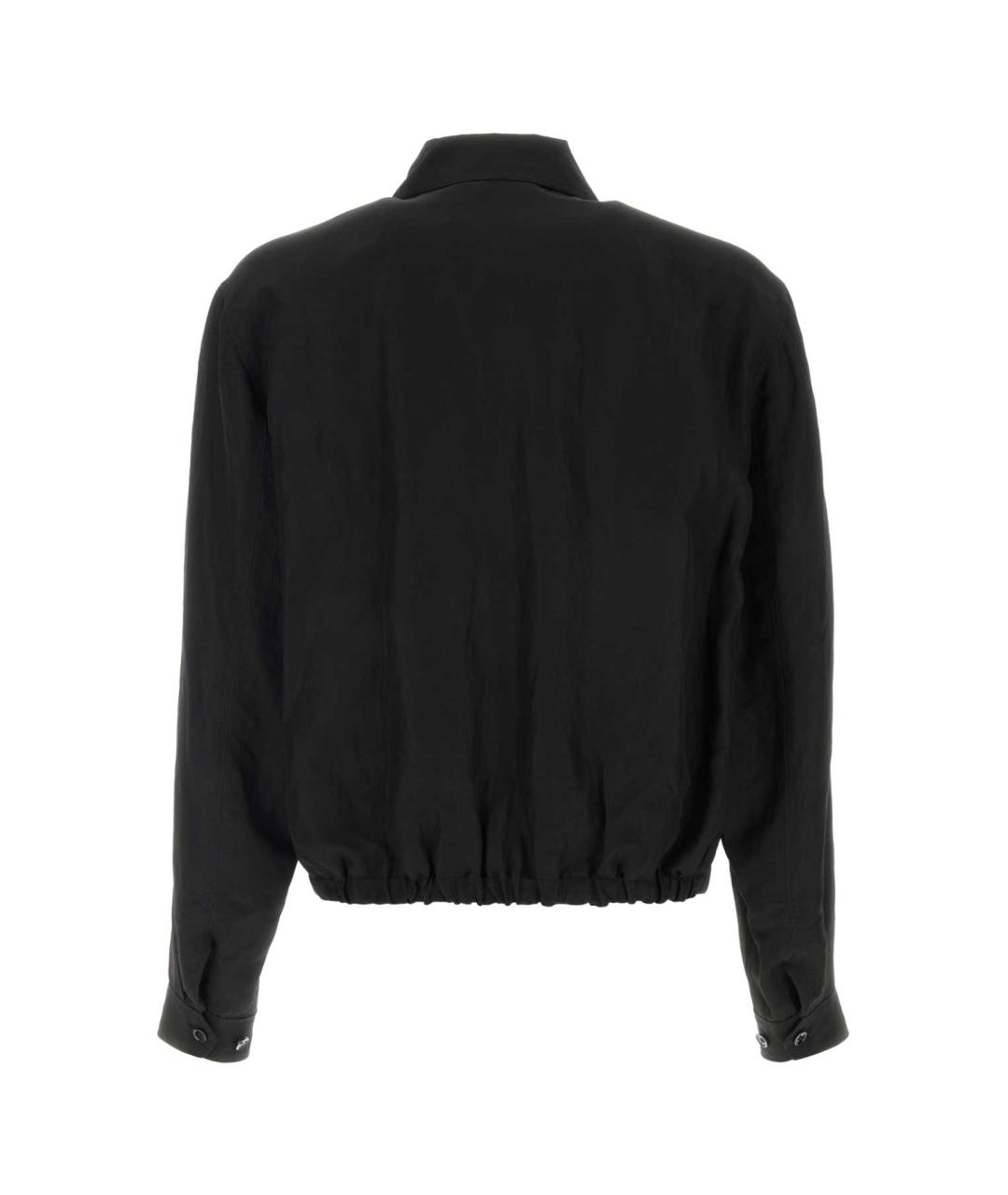 LEMAIRE Черная льняная куртка, фото 2