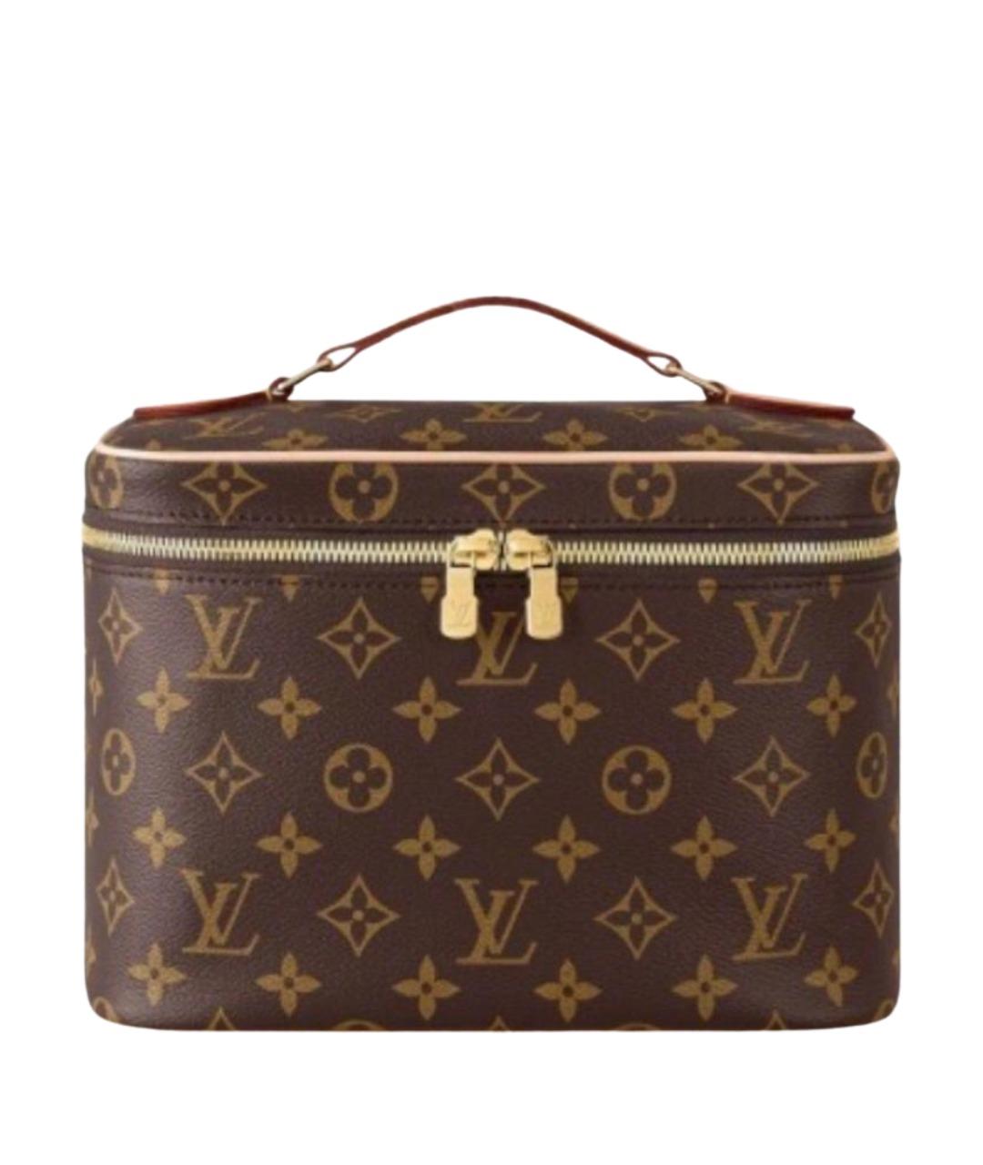 LOUIS VUITTON Коричневая косметичка, фото 1