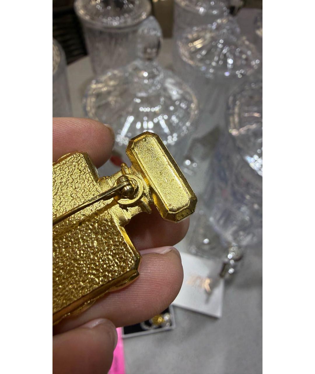 CHANEL Золотая позолоченная булавка / брошь, фото 3