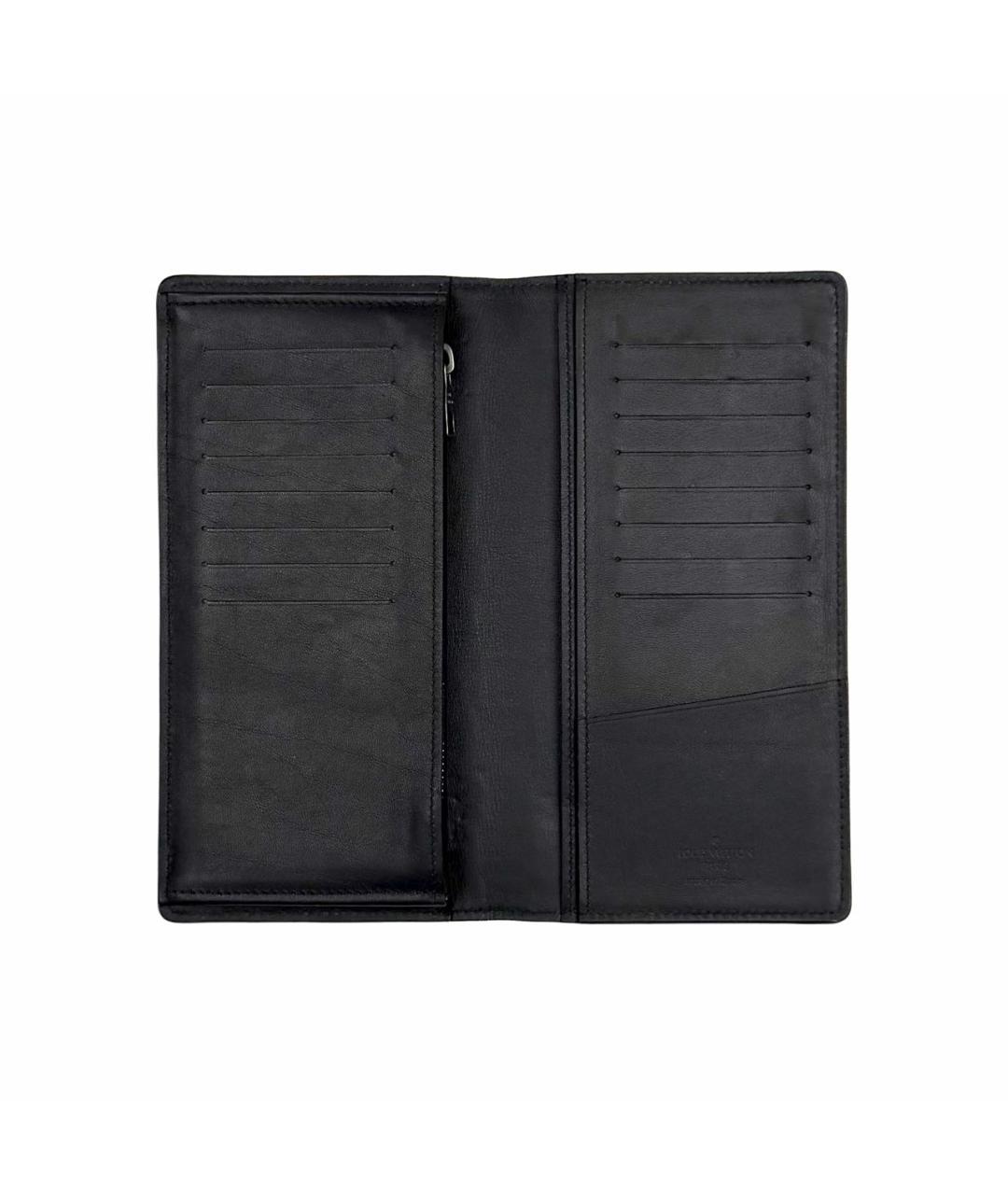LOUIS VUITTON Черный кошелек, фото 4