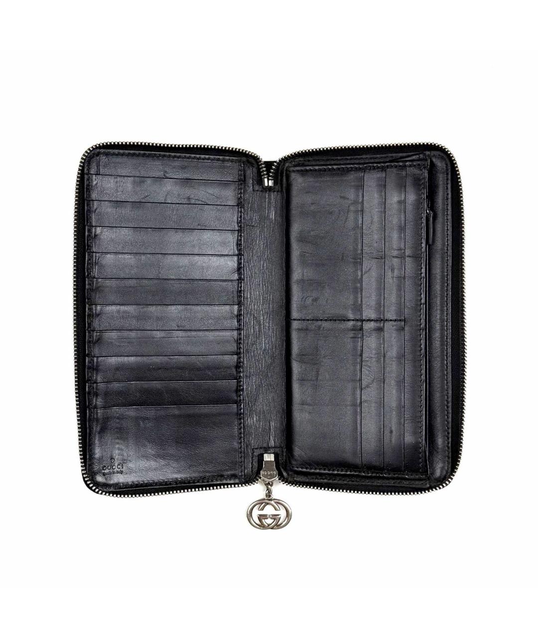 GUCCI Черный кошелек, фото 4