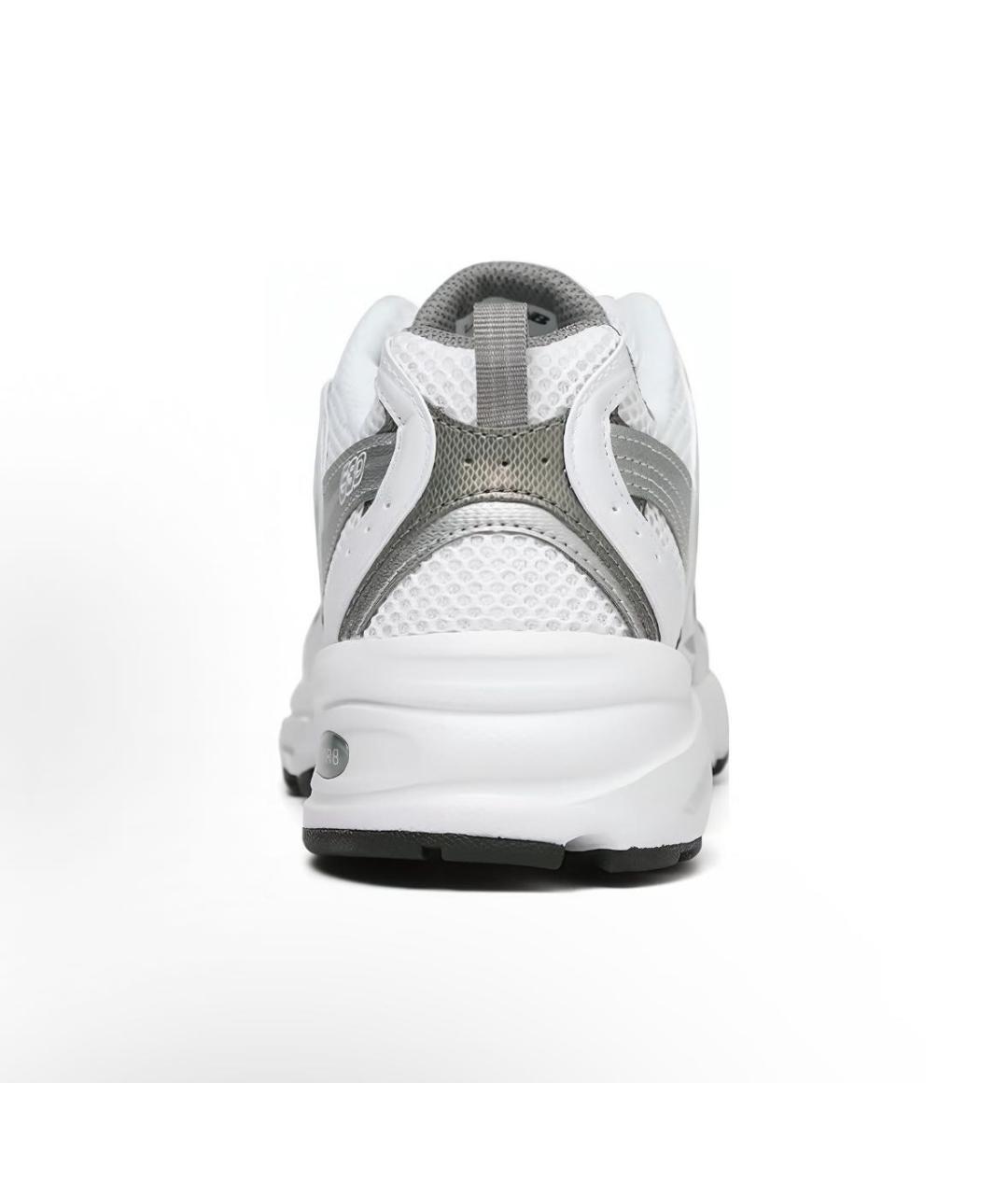 NEW BALANCE Серые текстильные низкие кроссовки / кеды, фото 4