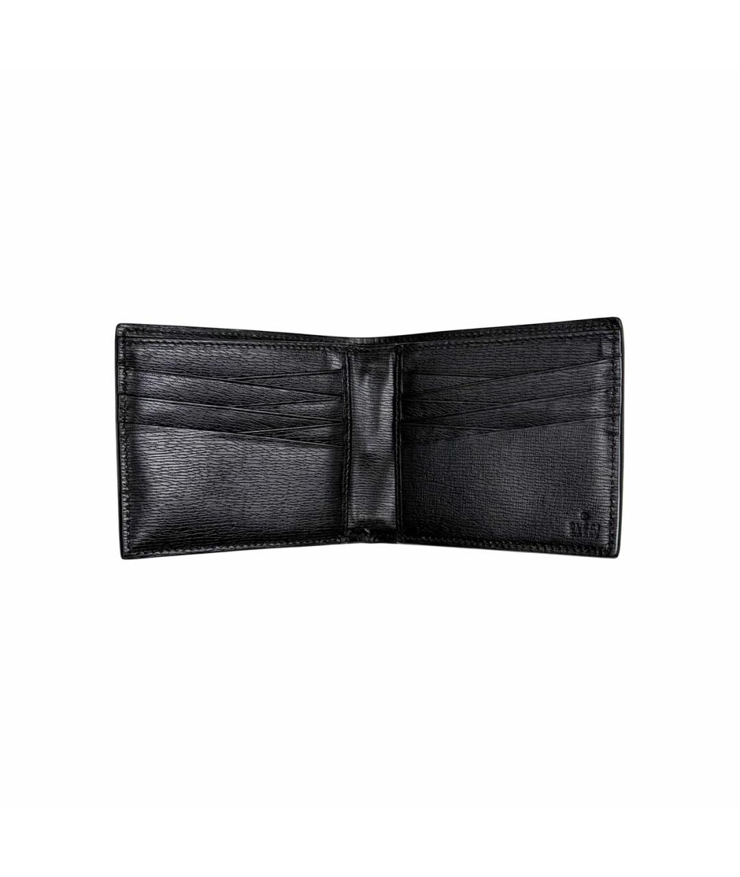 GUCCI Черный кошелек, фото 3