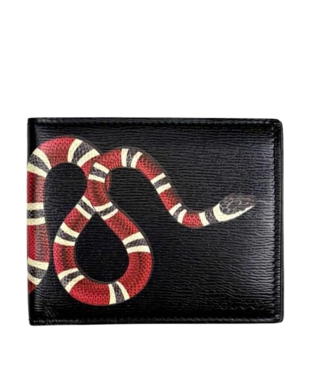 GUCCI Черный кошелек, фото 1