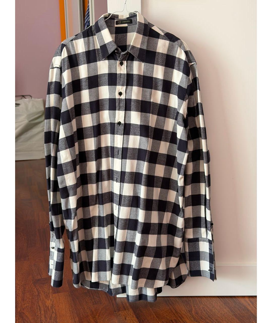 VERSACE Хлопко-шерстяная кэжуал рубашка, фото 5