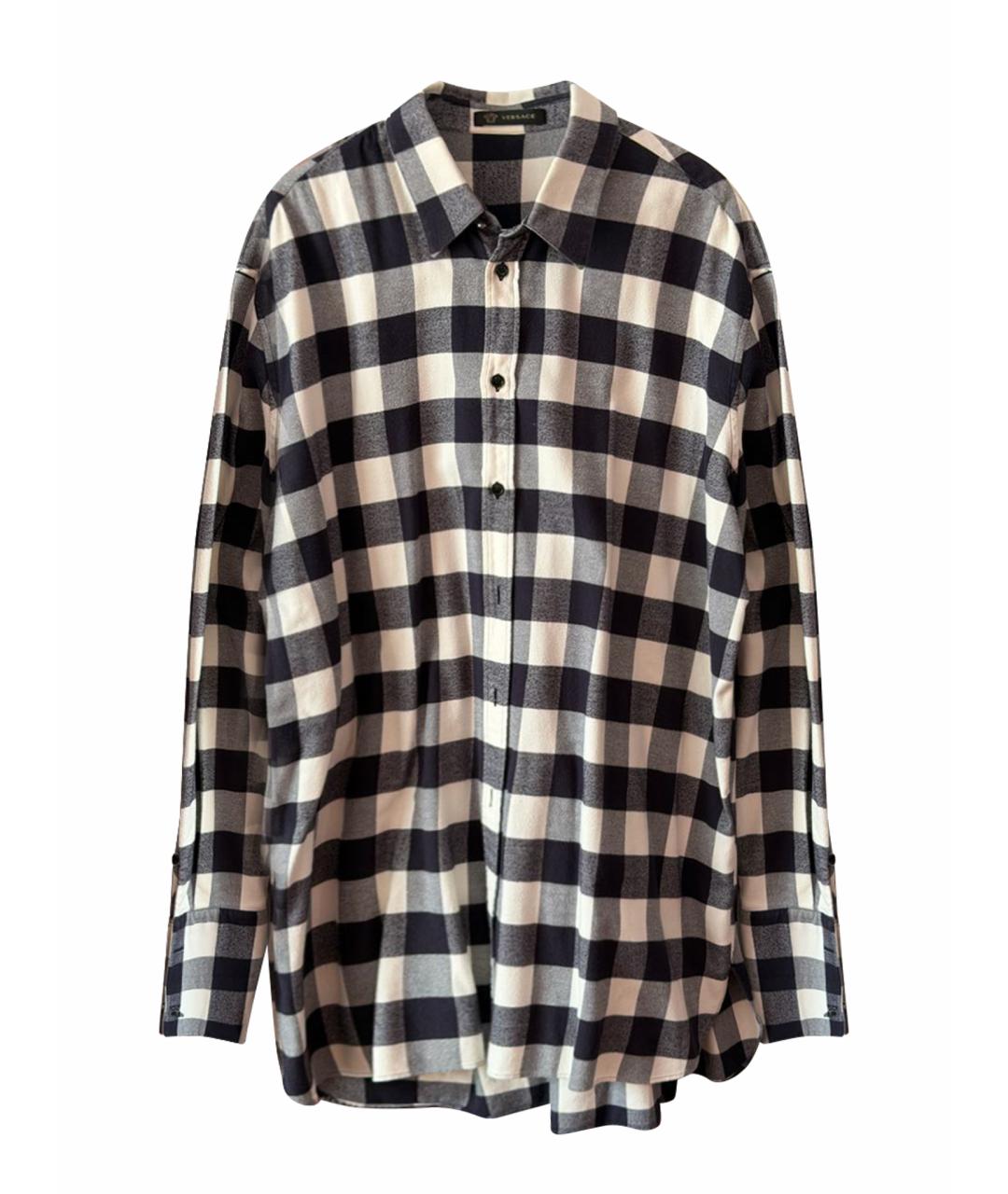 VERSACE Хлопко-шерстяная кэжуал рубашка, фото 1