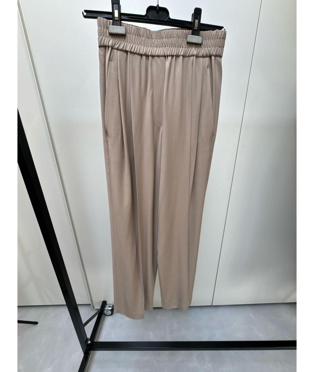 BRUNELLO CUCINELLI Бежевый костюм с брюками, фото 2