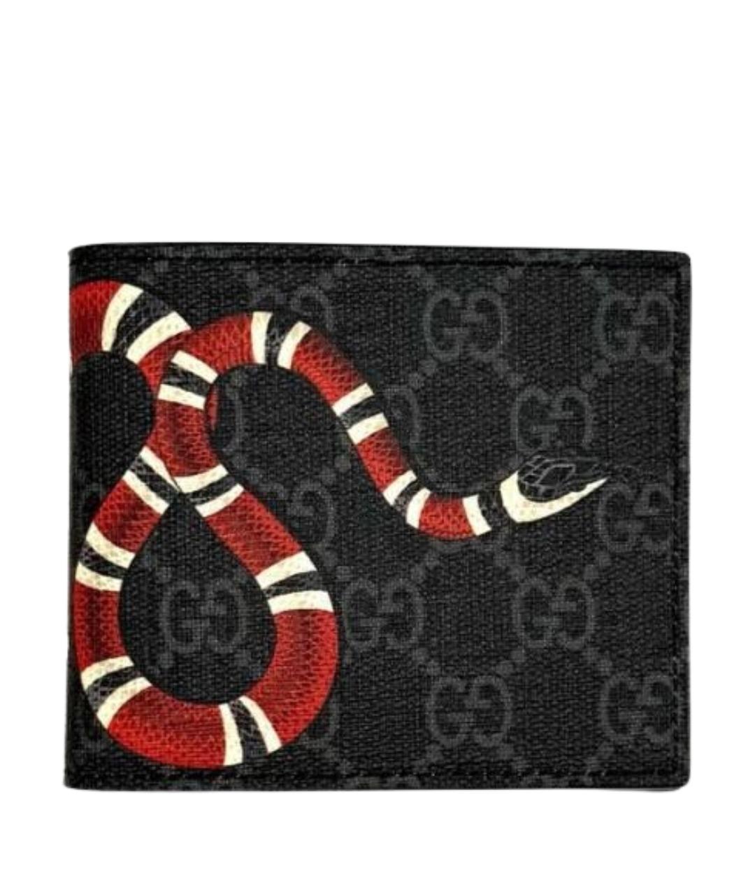 GUCCI Черный кошелек, фото 1