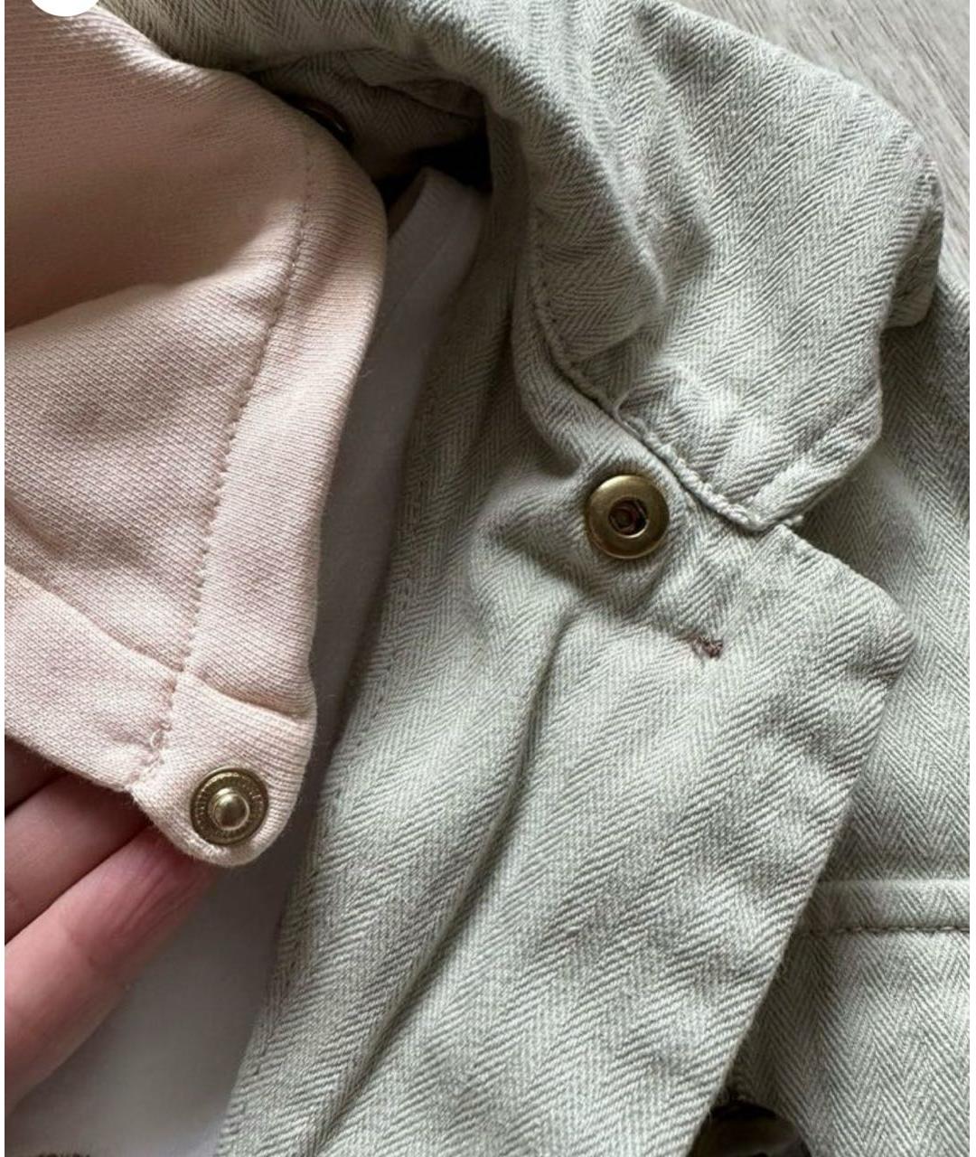 CHLOE Салатовый деним комплект, фото 4