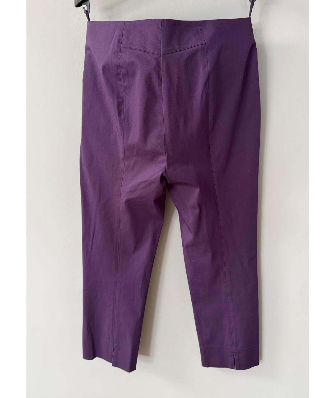LORO PIANA Фиолетовые хлопковые капри, фото 2