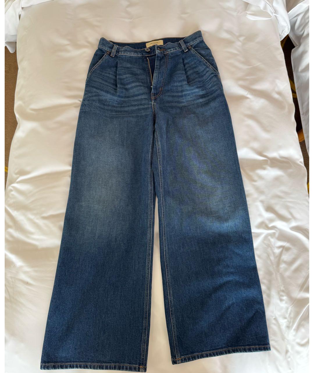 WEEKEND MAX MARA Синие прямые джинсы, фото 2