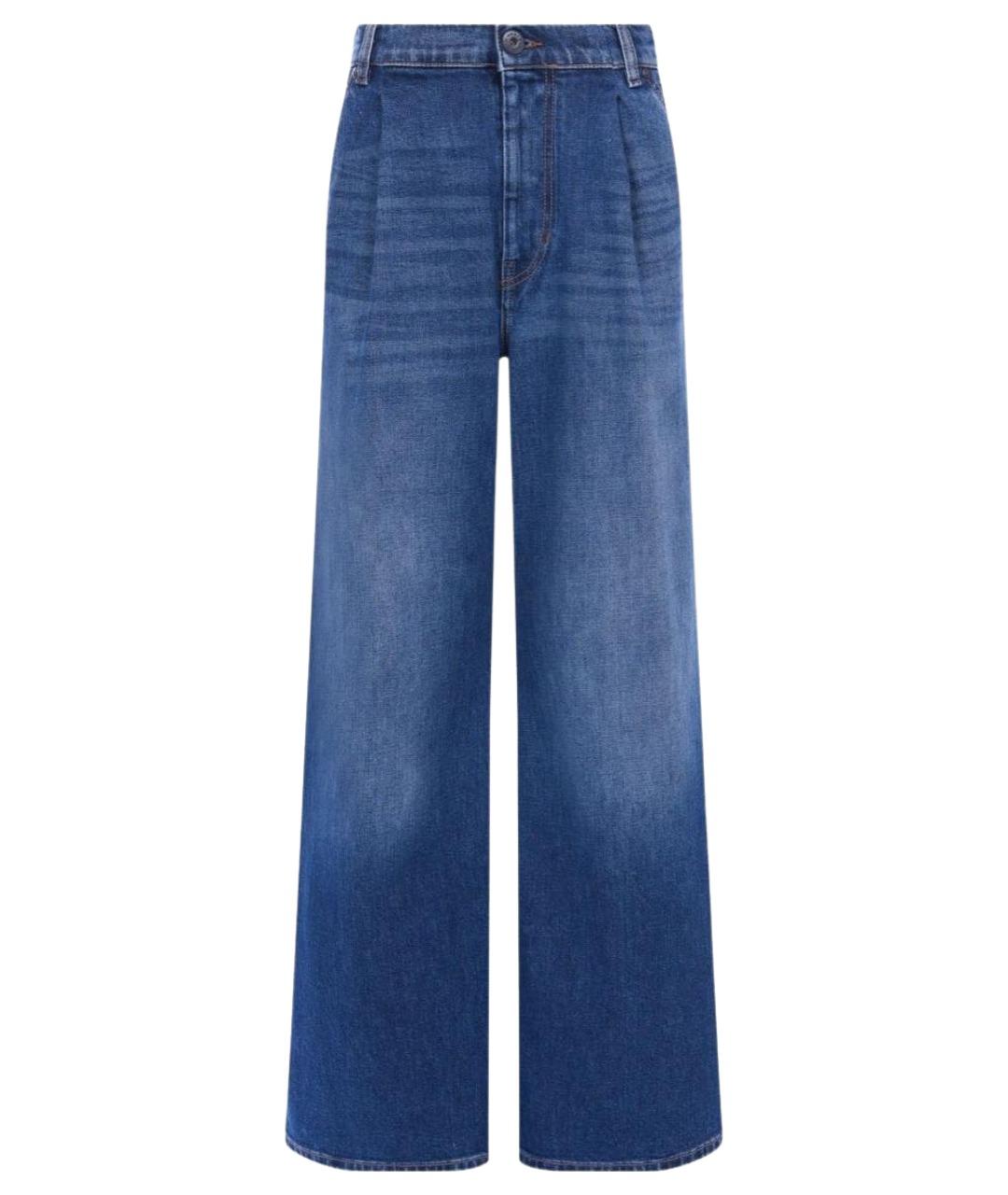 WEEKEND MAX MARA Синие прямые джинсы, фото 1