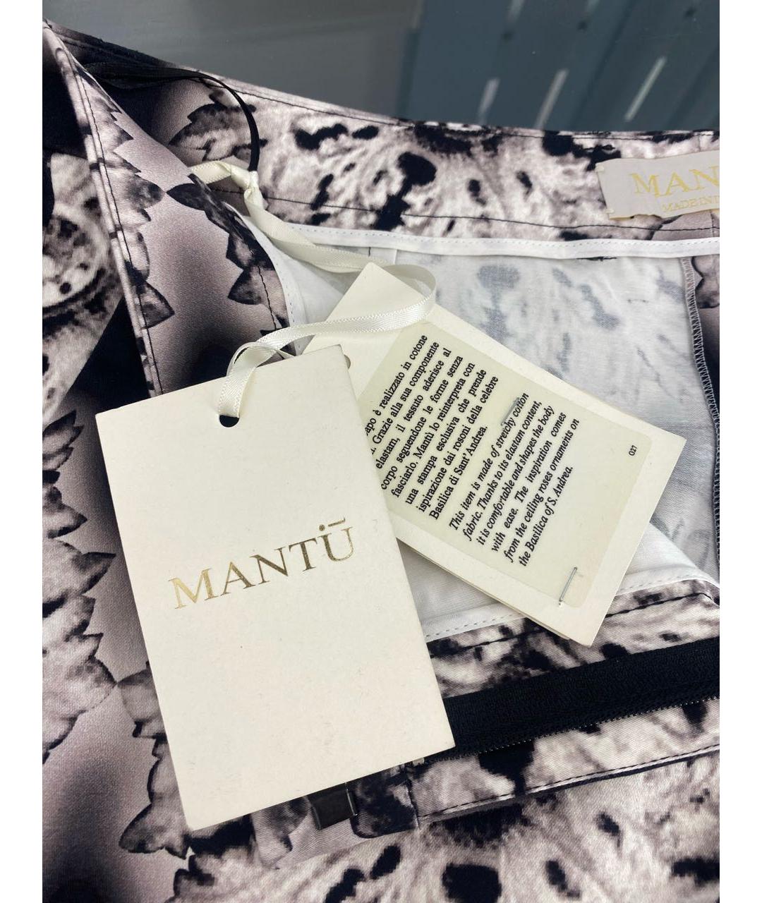 MANTU Хлопко-эластановые прямые брюки, фото 4