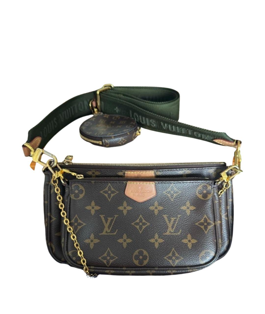 LOUIS VUITTON Коричневая сумка через плечо, фото 1