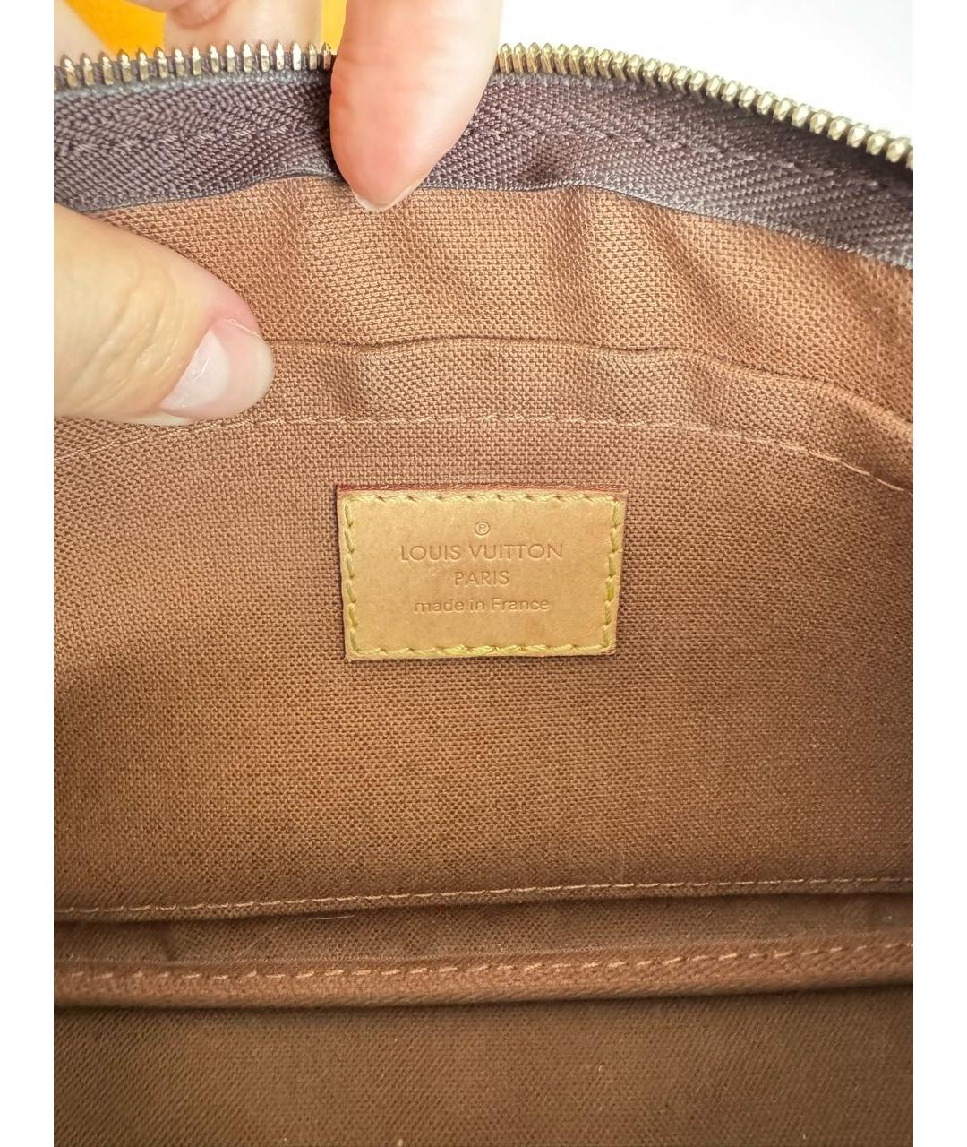 LOUIS VUITTON Коричневая сумка через плечо, фото 8