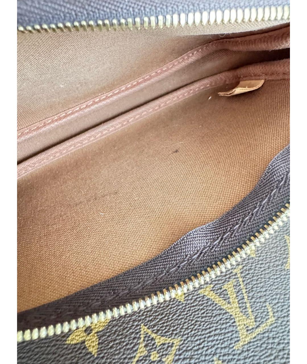 LOUIS VUITTON Коричневая сумка через плечо, фото 6