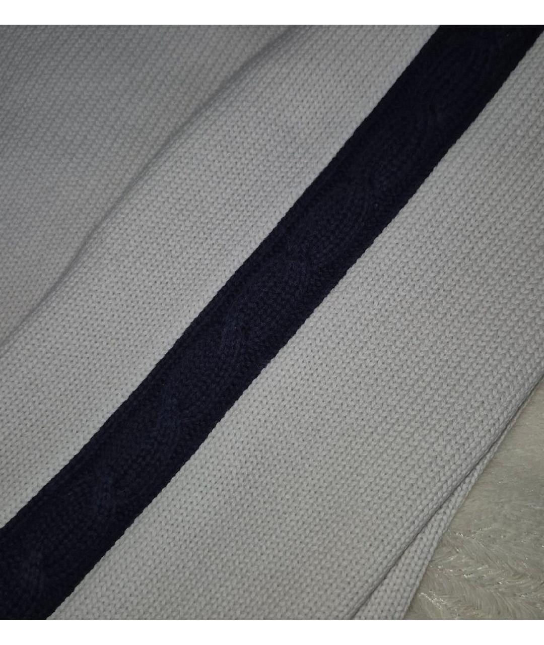POLO RALPH LAUREN Белый хлопковый джемпер / свитер, фото 6