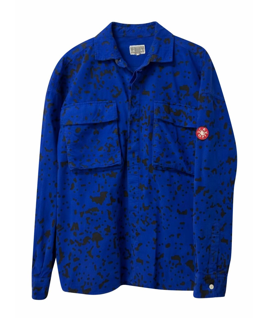 CAV EMPT Синяя хлопковая кэжуал рубашка, фото 1