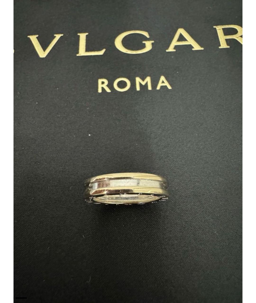 BVLGARI Серебряное кольцо из белого золота, фото 3
