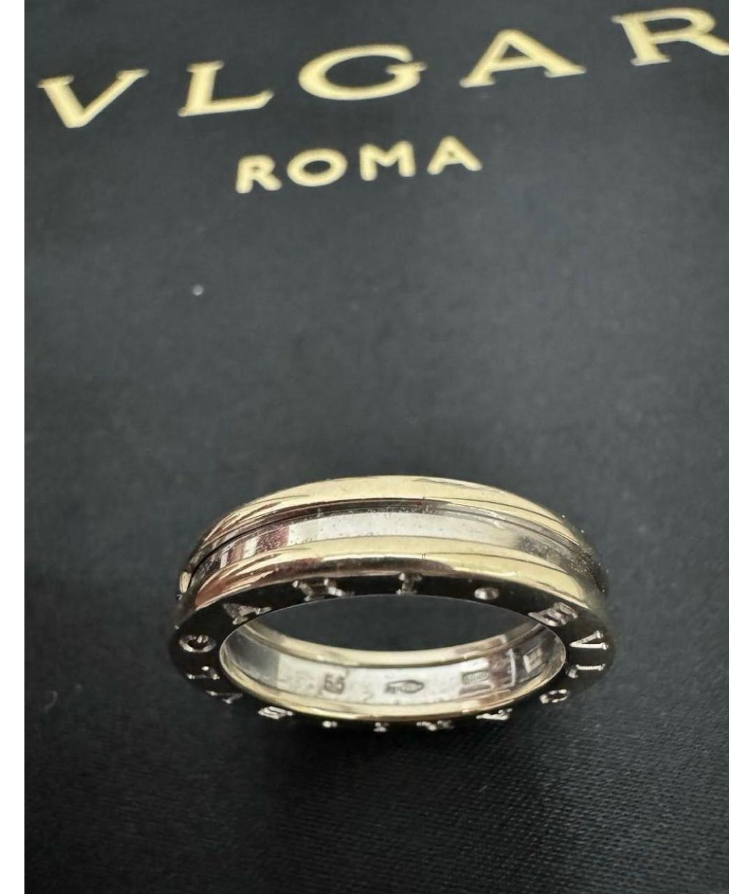 BVLGARI Серебряное кольцо из белого золота, фото 2