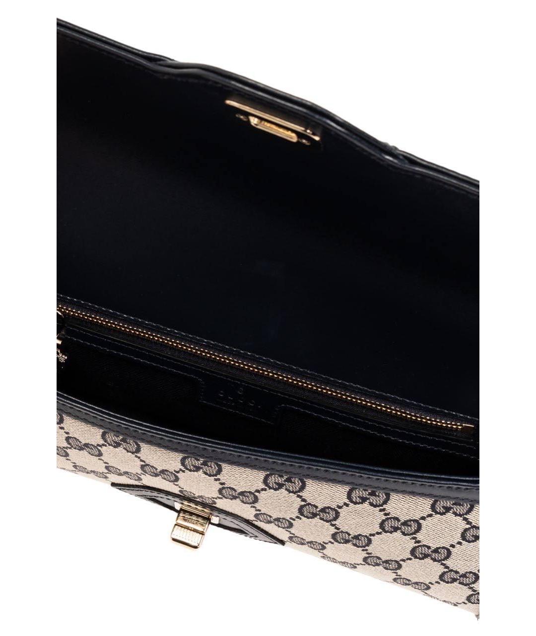 GUCCI Темно-синяя сумка через плечо, фото 5