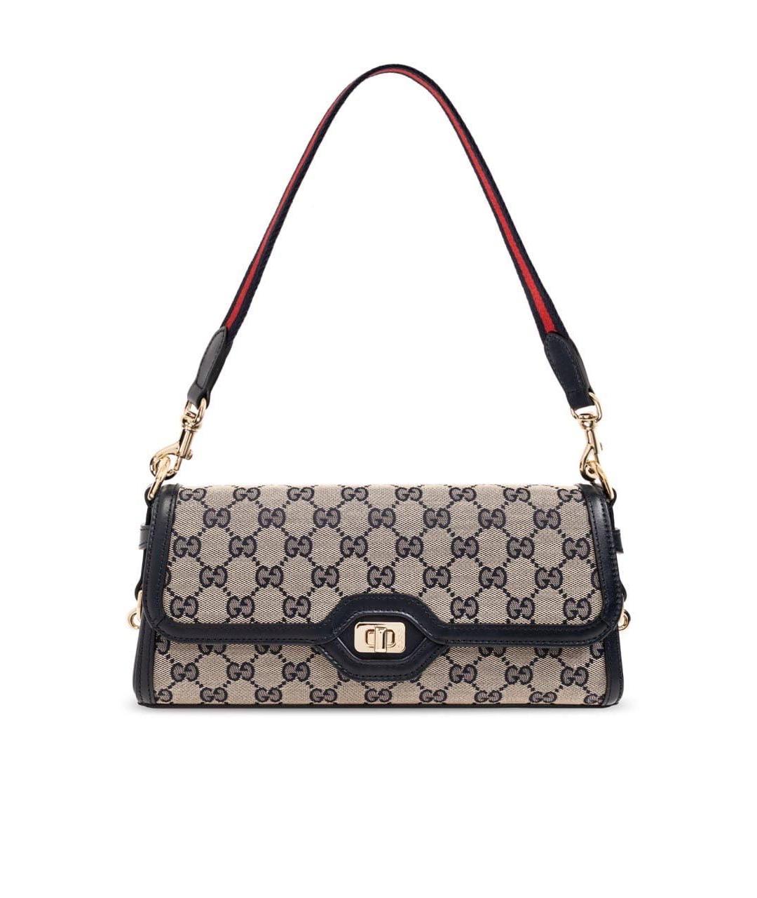 GUCCI Темно-синяя сумка через плечо, фото 7