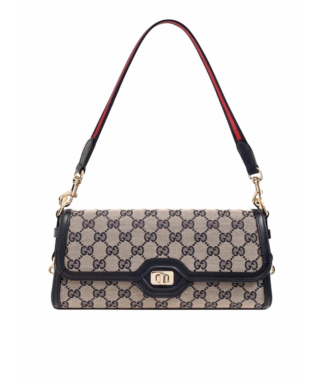 GUCCI Темно-синяя сумка через плечо, фото 1