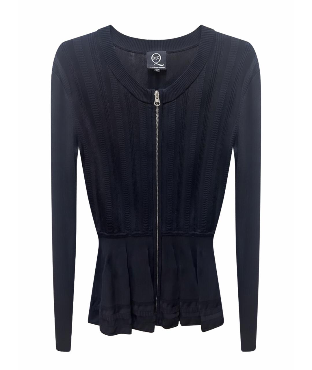 MCQ ALEXANDER MCQUEEN Черный вискозный кардиган, фото 1