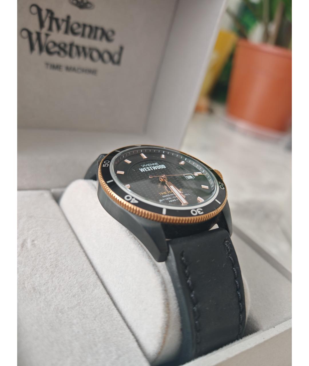 VIVIENNE WESTWOOD Черные стальные часы, фото 5