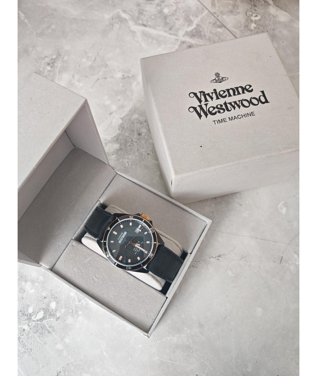 VIVIENNE WESTWOOD Черные стальные часы, фото 4