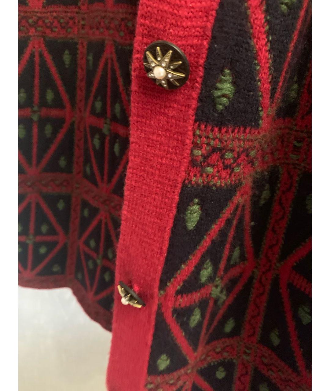 CHANEL Красный кашемировый жакет/пиджак, фото 4