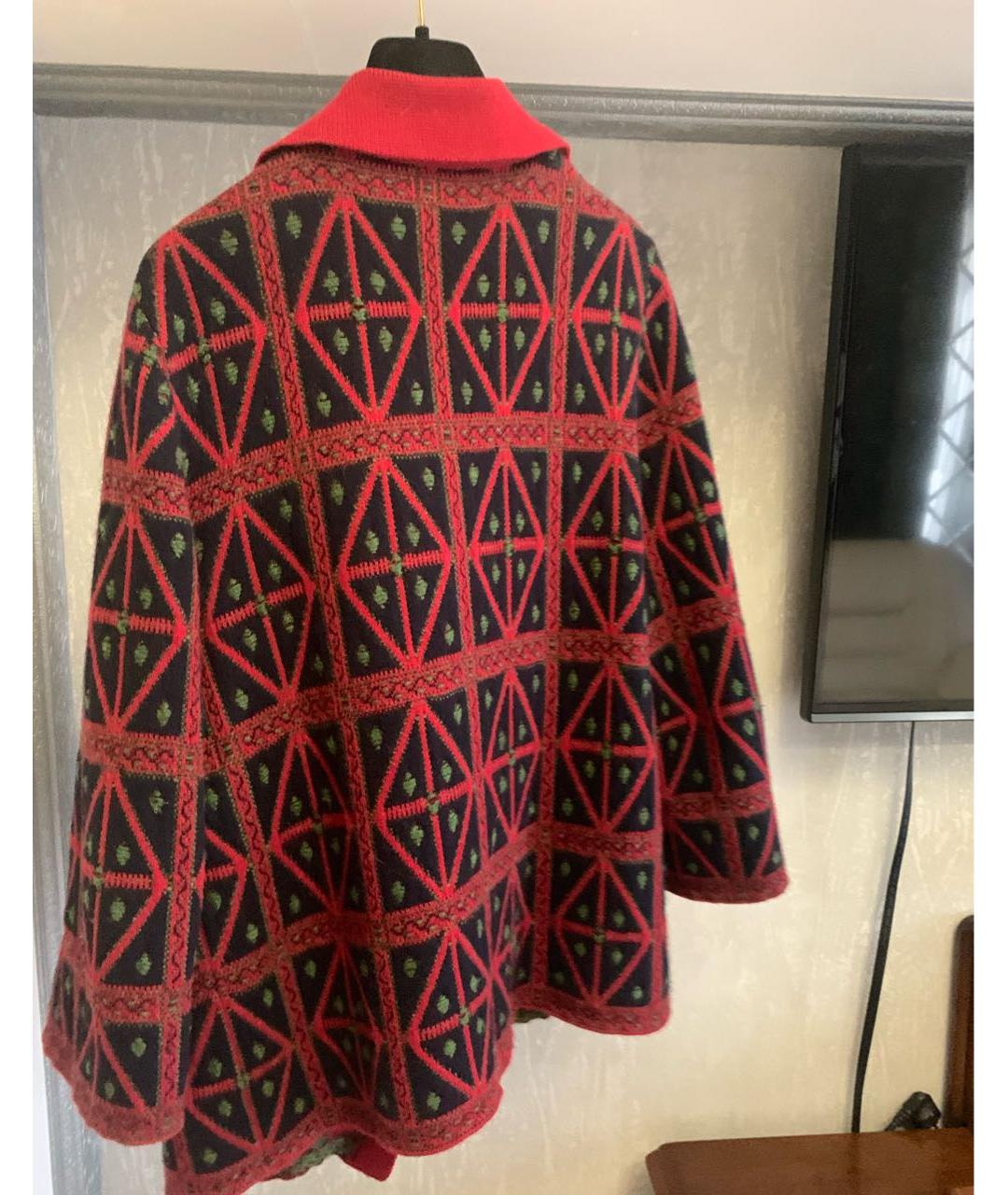 CHANEL Красный кашемировый жакет/пиджак, фото 2