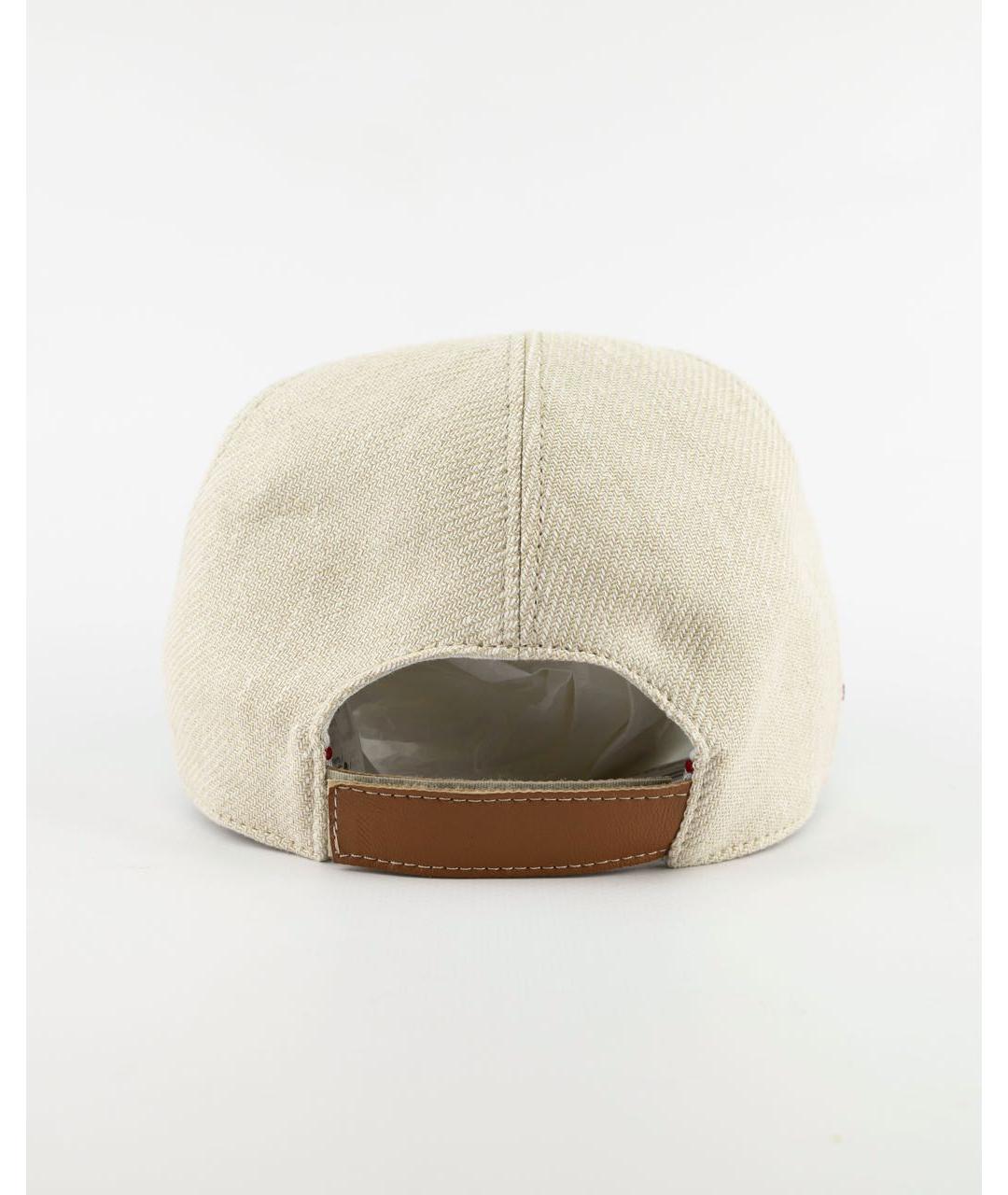 ELEVENTY Бежевая кепка/бейсболка, фото 5