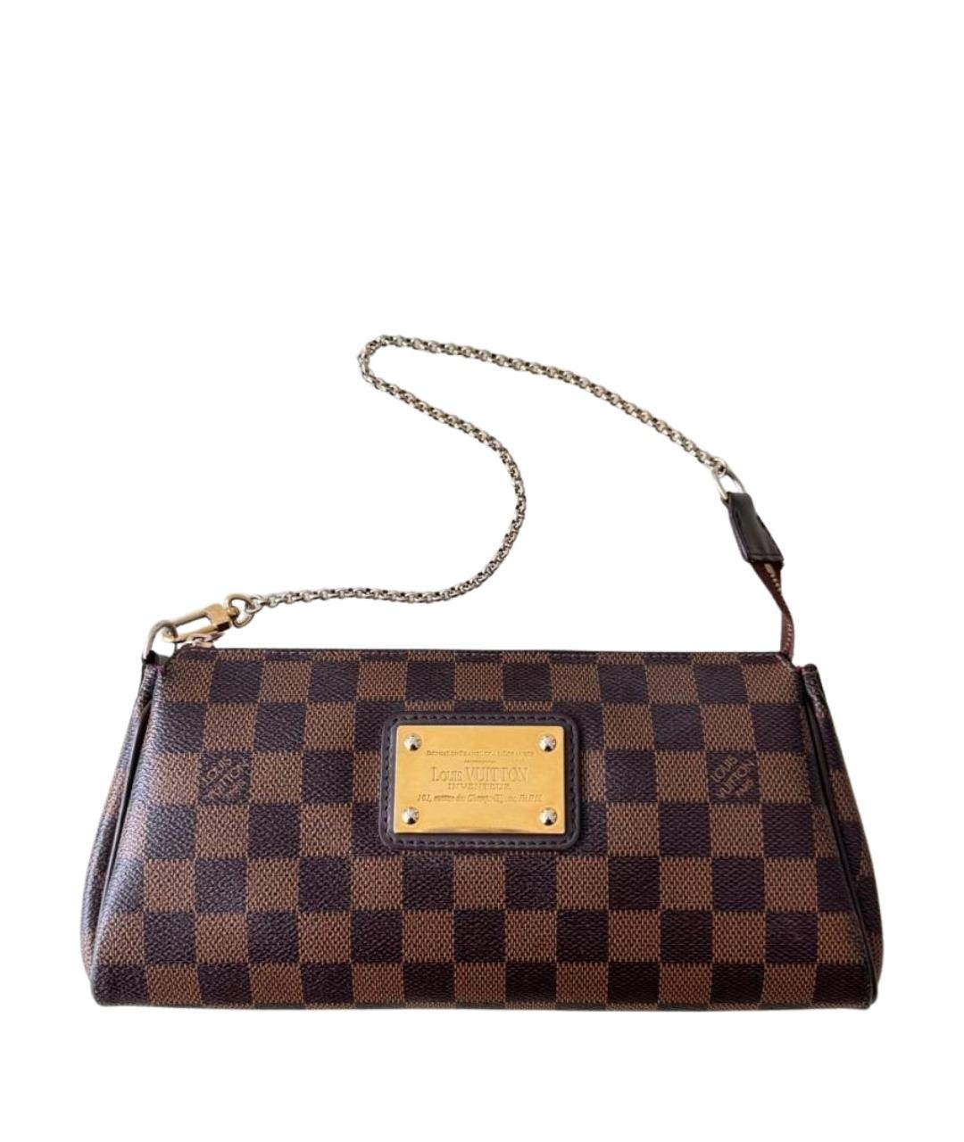 LOUIS VUITTON Коричневая сумка с короткими ручками, фото 1