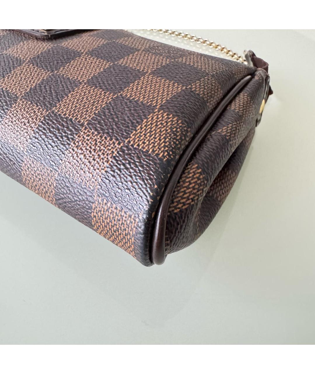 LOUIS VUITTON Коричневая сумка с короткими ручками, фото 4