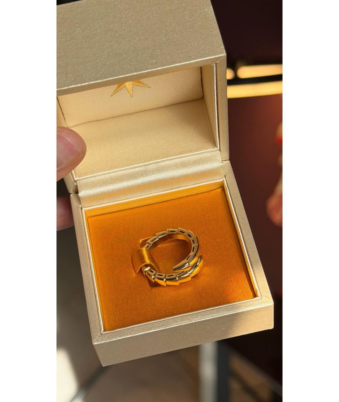 BVLGARI Золотое кольцо из желтого золота, фото 4