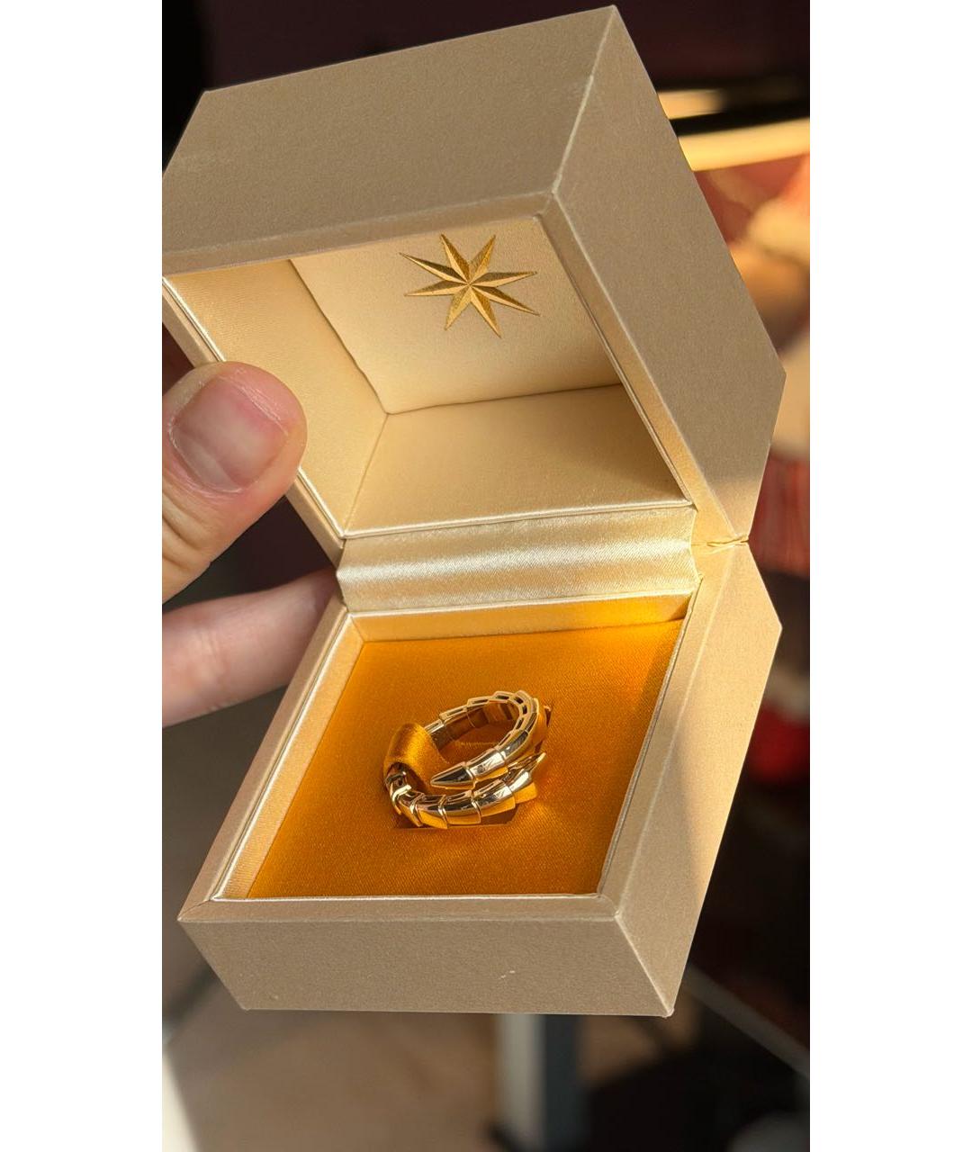 BVLGARI Золотое кольцо из желтого золота, фото 3