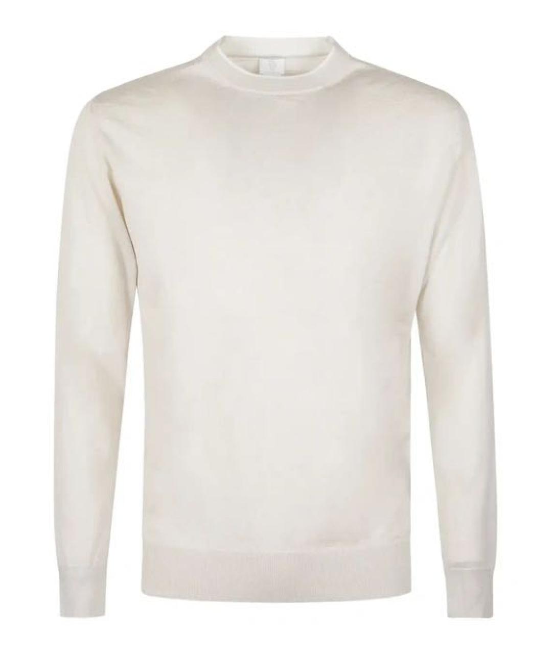 ELEVENTY Бежевый шерстяной джемпер / свитер, фото 1