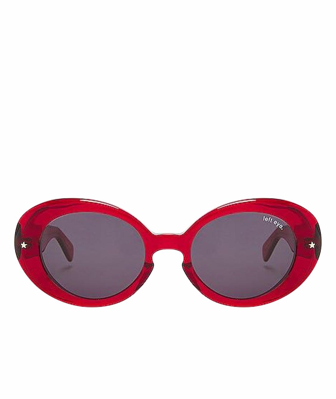 TAKAHIROMIYASHITA THE SOLOIST Красные пластиковые солнцезащитные очки, фото 1