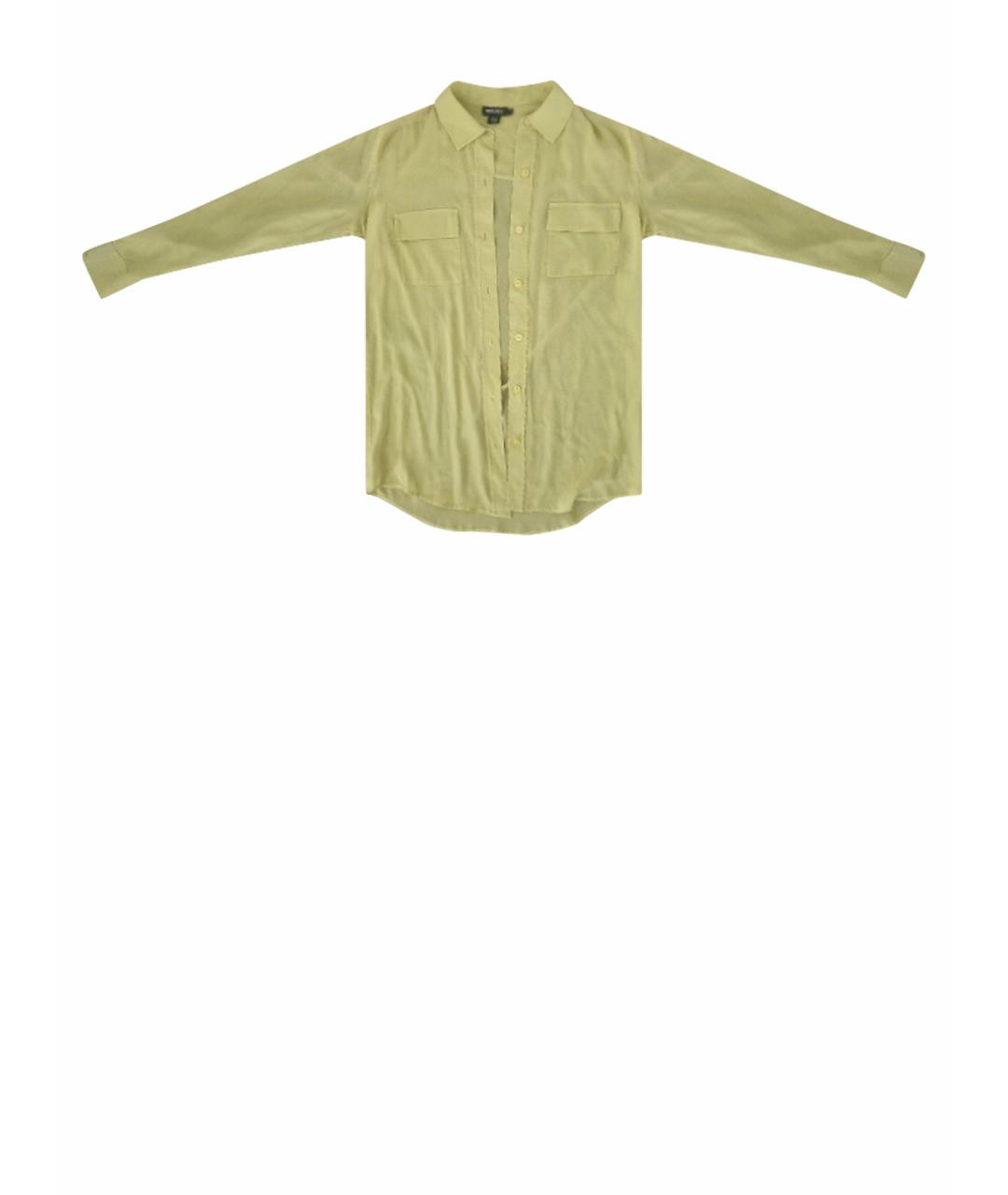 DKNY Желтая блузы, фото 1
