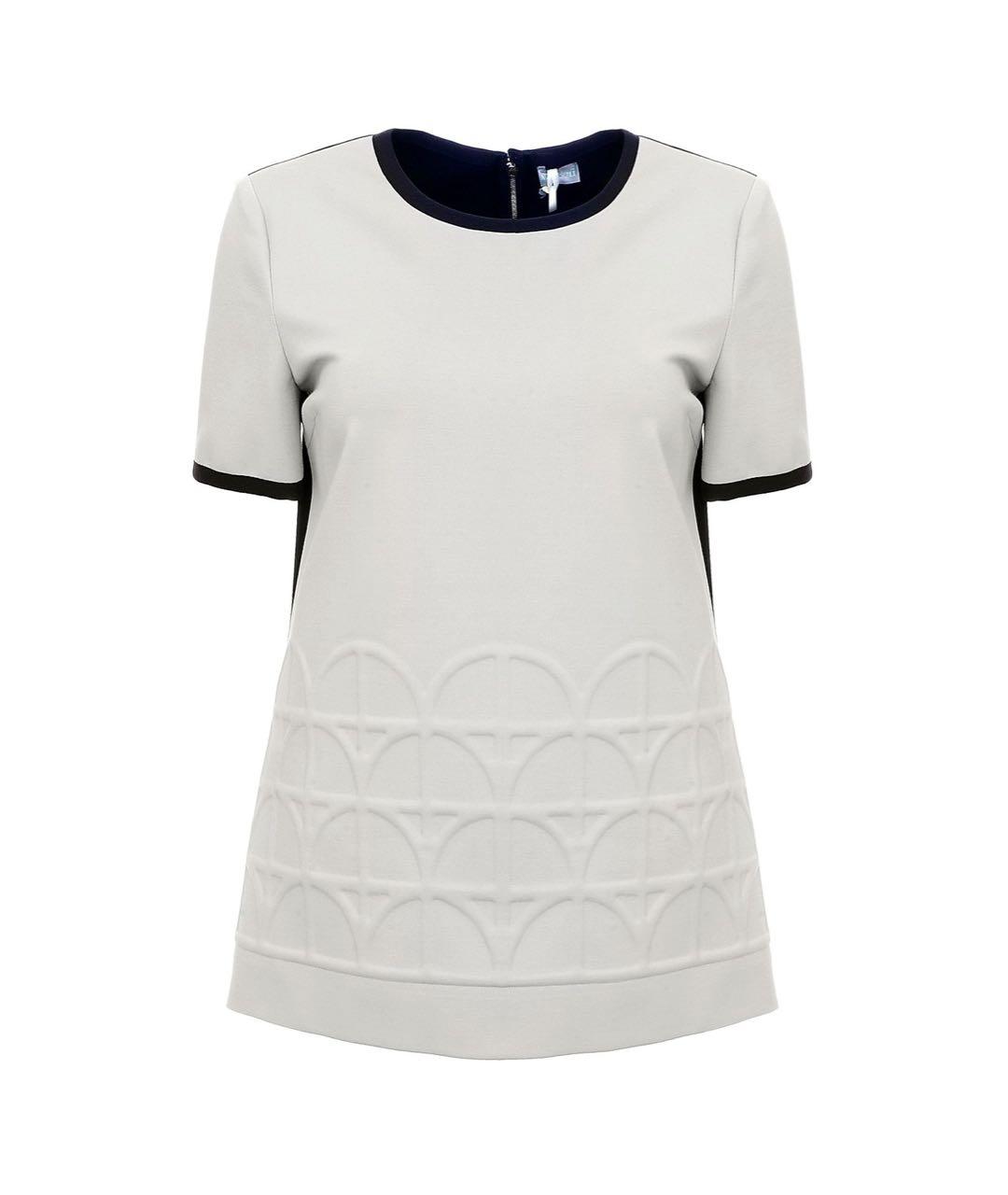 MANTU Бежевая вискозная блузы, фото 8