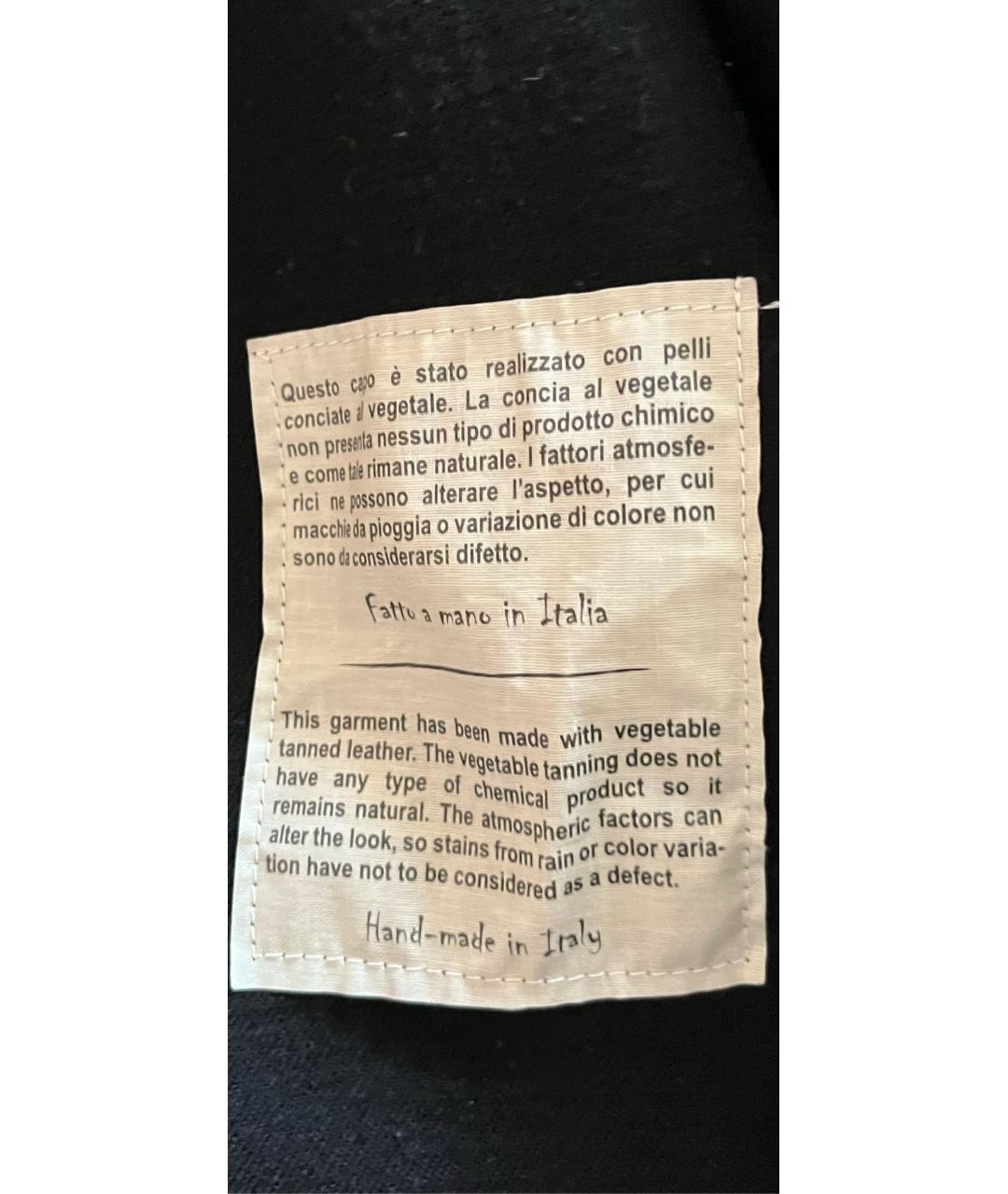 GIORGIO BRATO Хаки кожаный тренч/плащ, фото 5