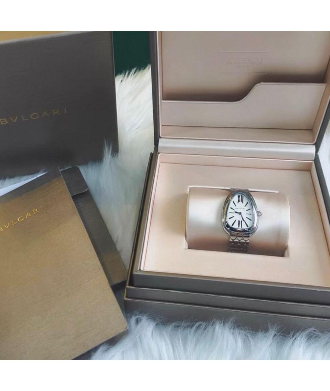 BVLGARI Серебряные часы, фото 2