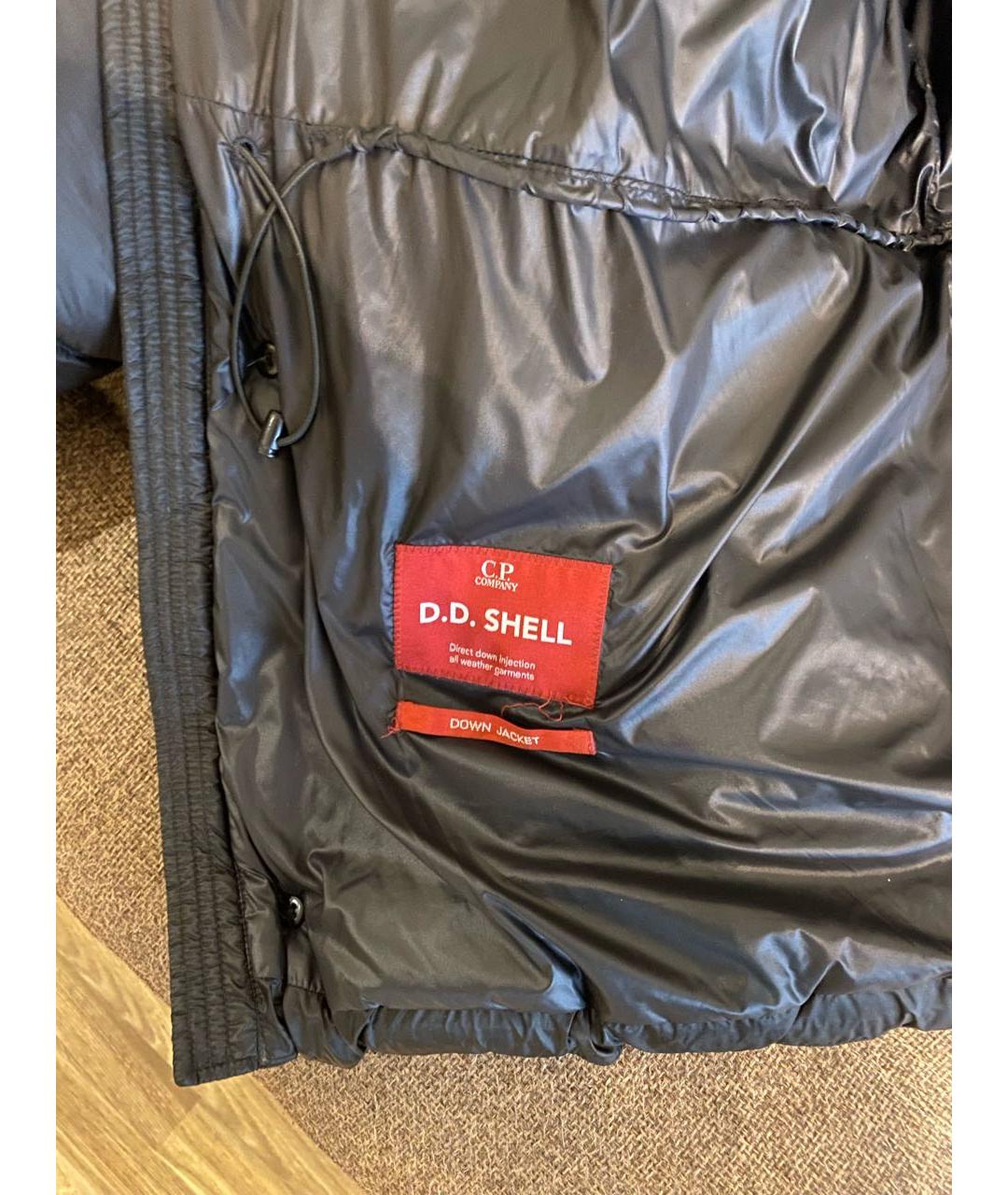 CP COMPANY Черный полиамидовый пуховик, фото 5