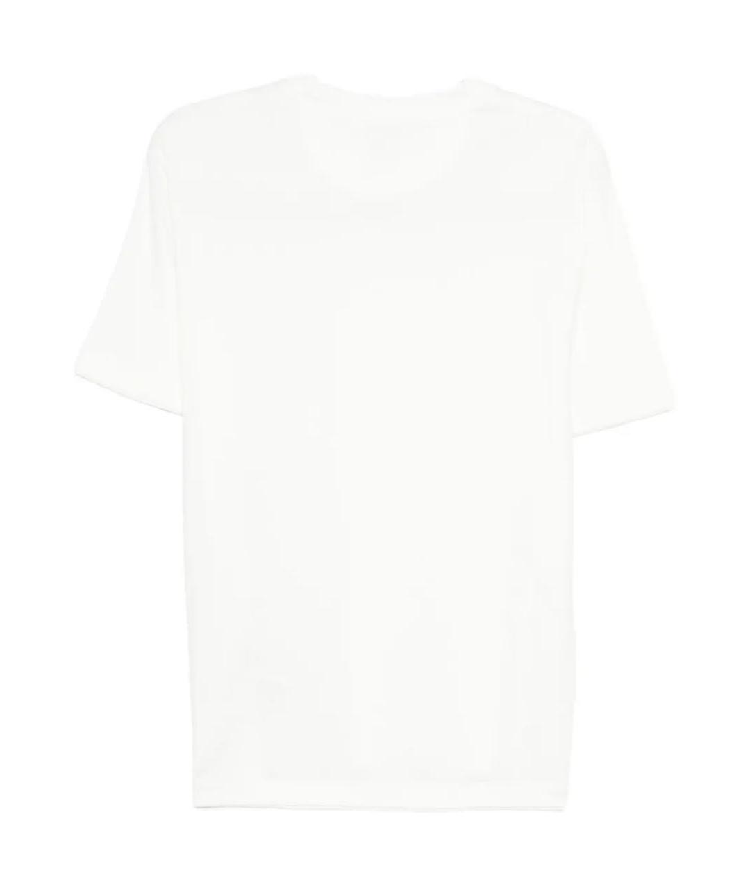 ELEVENTY Белая хлопковая футболка, фото 2