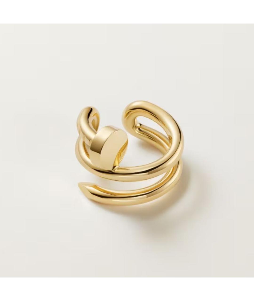 CARTIER Золотые серьги из желтого золота, фото 4