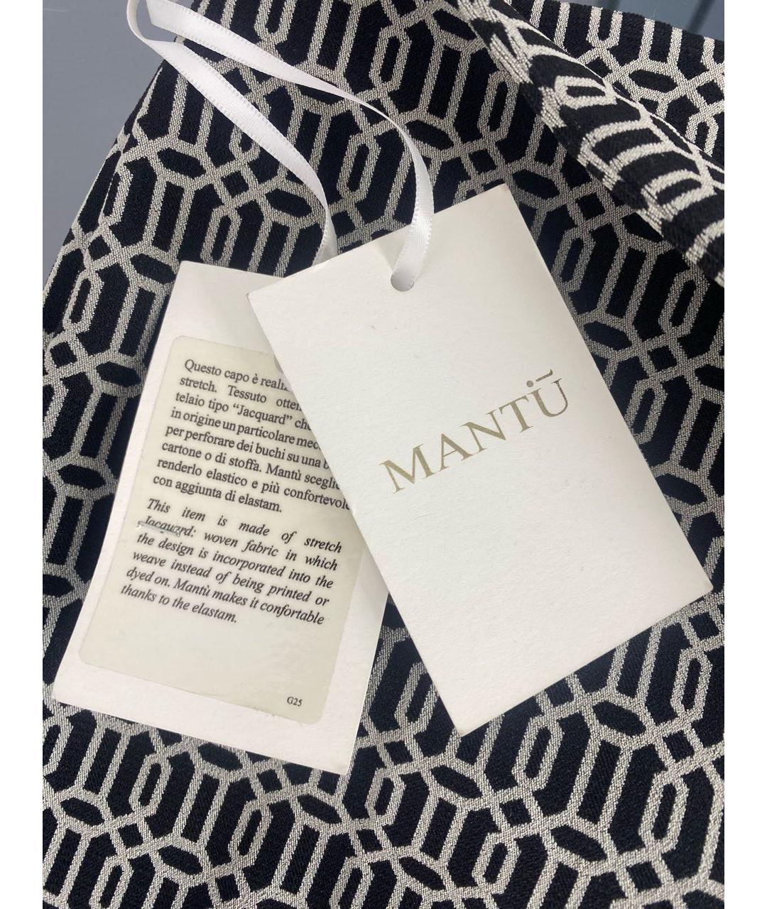 MANTU Ацетатные прямые брюки, фото 4