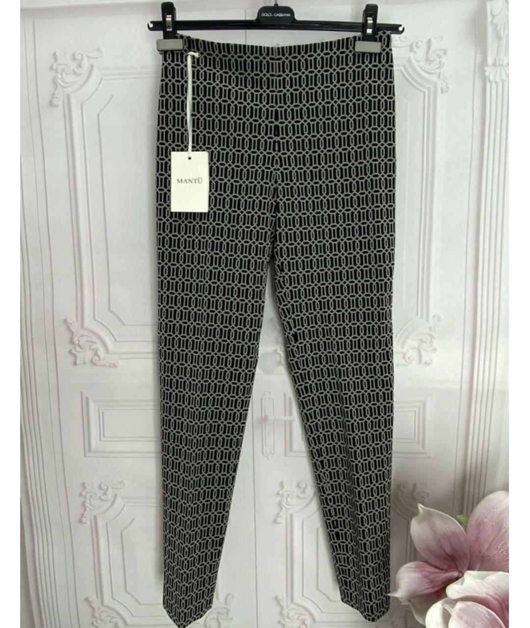 MANTU Ацетатные прямые брюки, фото 6