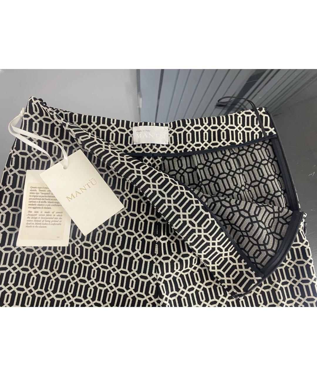 MANTU Ацетатные прямые брюки, фото 3