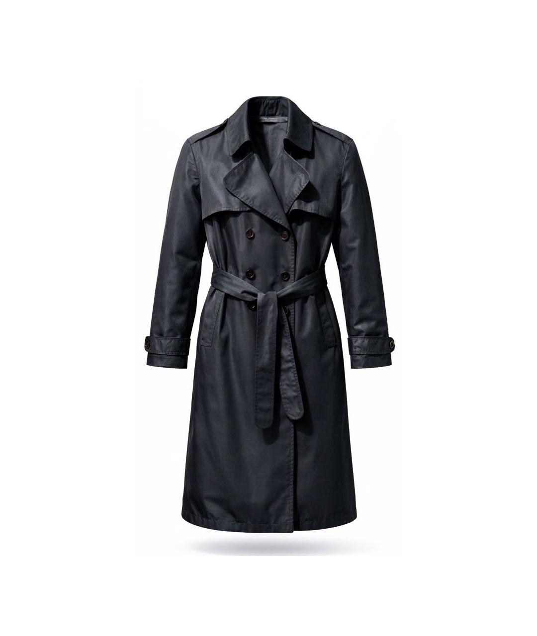 DOLCE&GABBANA Черный полиэстеровый тренч/плащ, фото 7